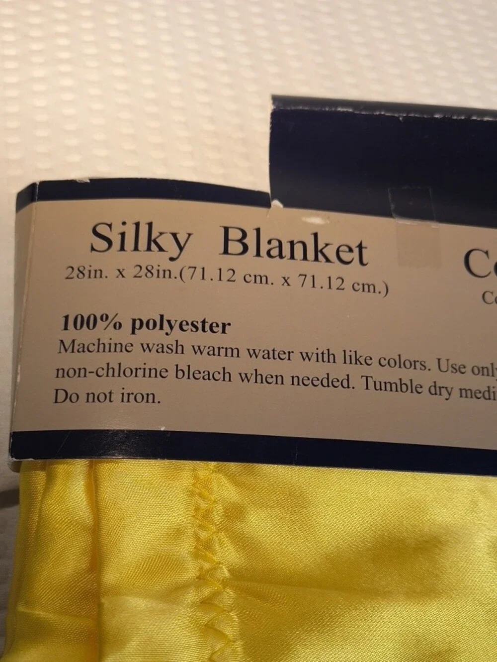 Iowa Hawkeyes Silky Baby Blanket